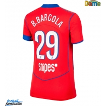 Paris Saint-Germain Bradley Barcola #29 Tredjedrakt Dame 2025-26 Kortermet